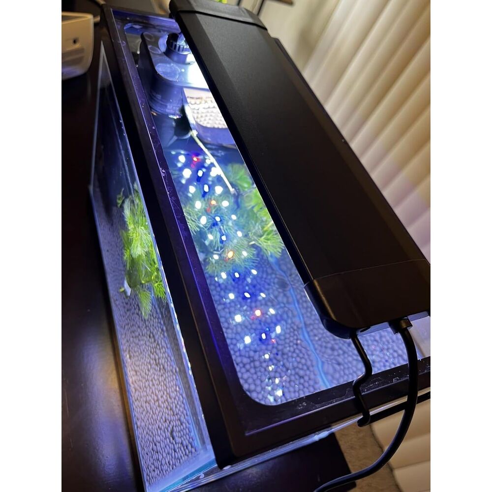 11W Aquarium LED Light for 12 to 18 Inch Fish Tanks Extendable Fish Tank Light - Picture 2 of 11